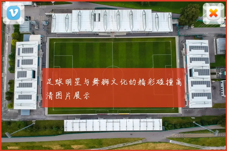 足球明星与舞狮文化的精彩碰撞高清图片展示